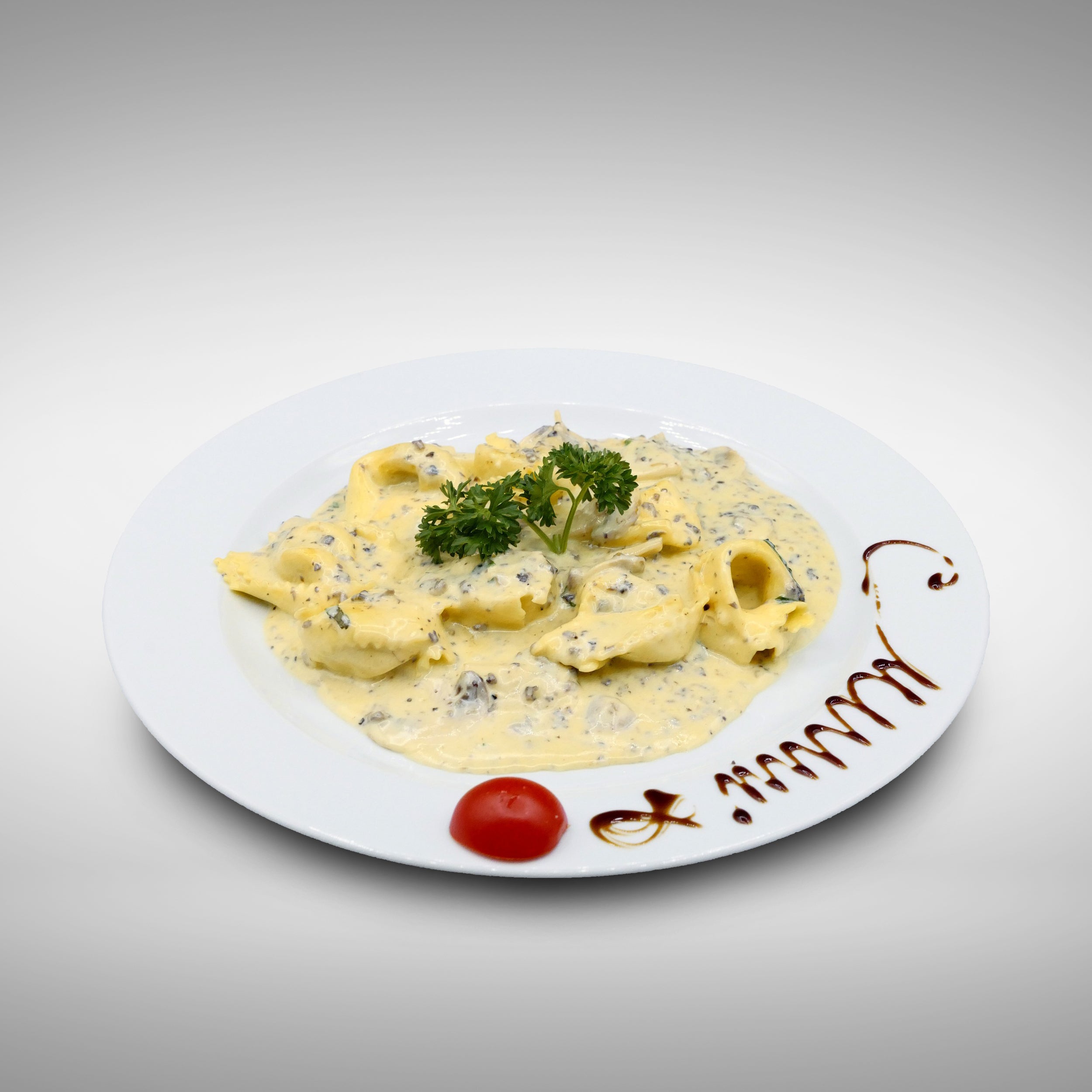 Ravioli aux champignons des bois