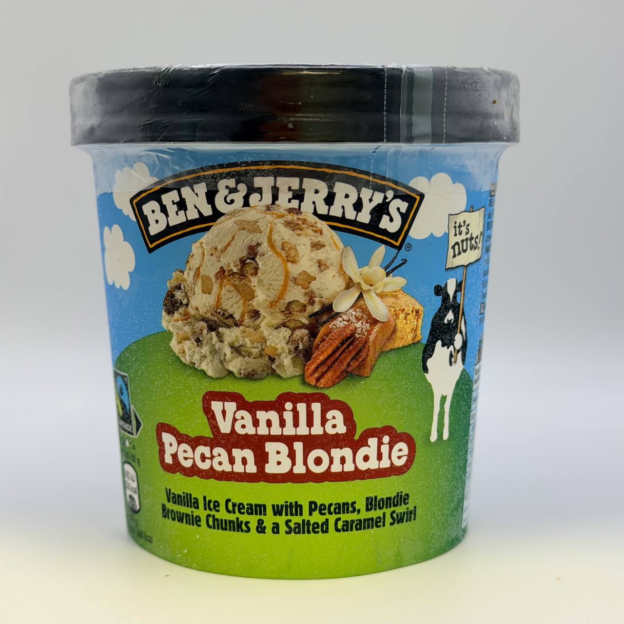 BEN & JERRY’S Vanilla Pecan Blondie 465ml