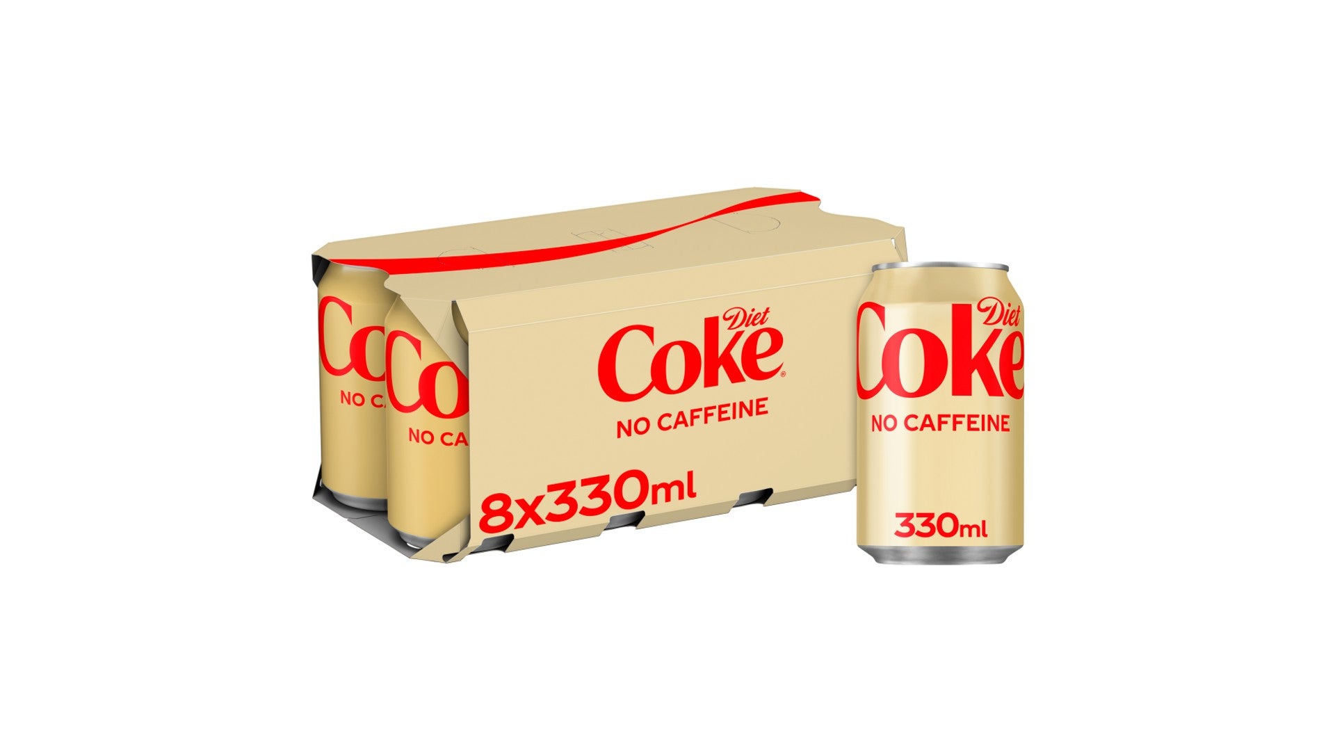 Diet Coke No Caffeine 8 x 330ml