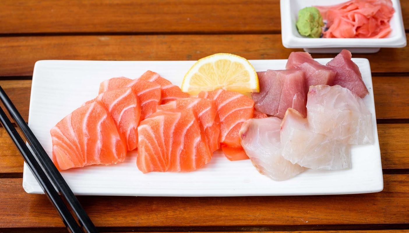 Menu sashimi love