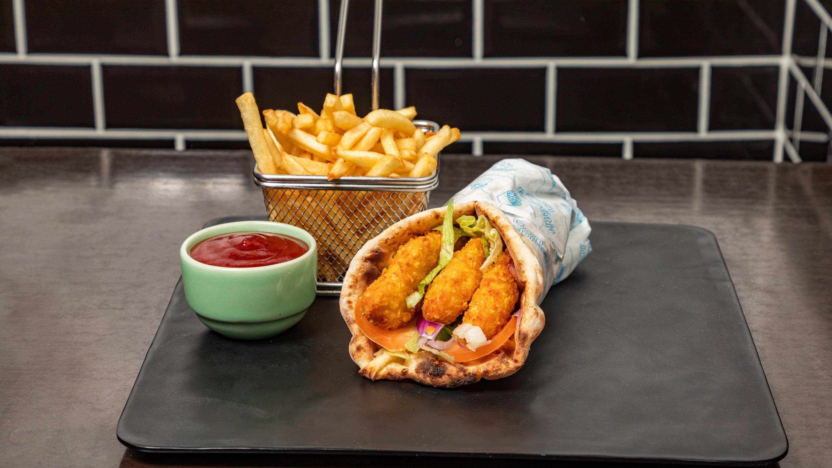 Cheese naan tenders