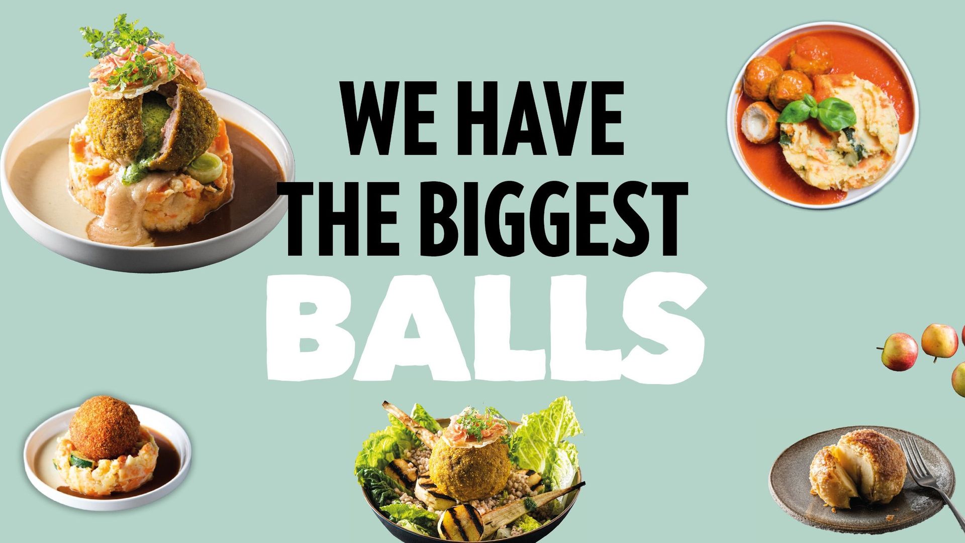 Balls & Glory van Centrum Bestel met Deliveroo