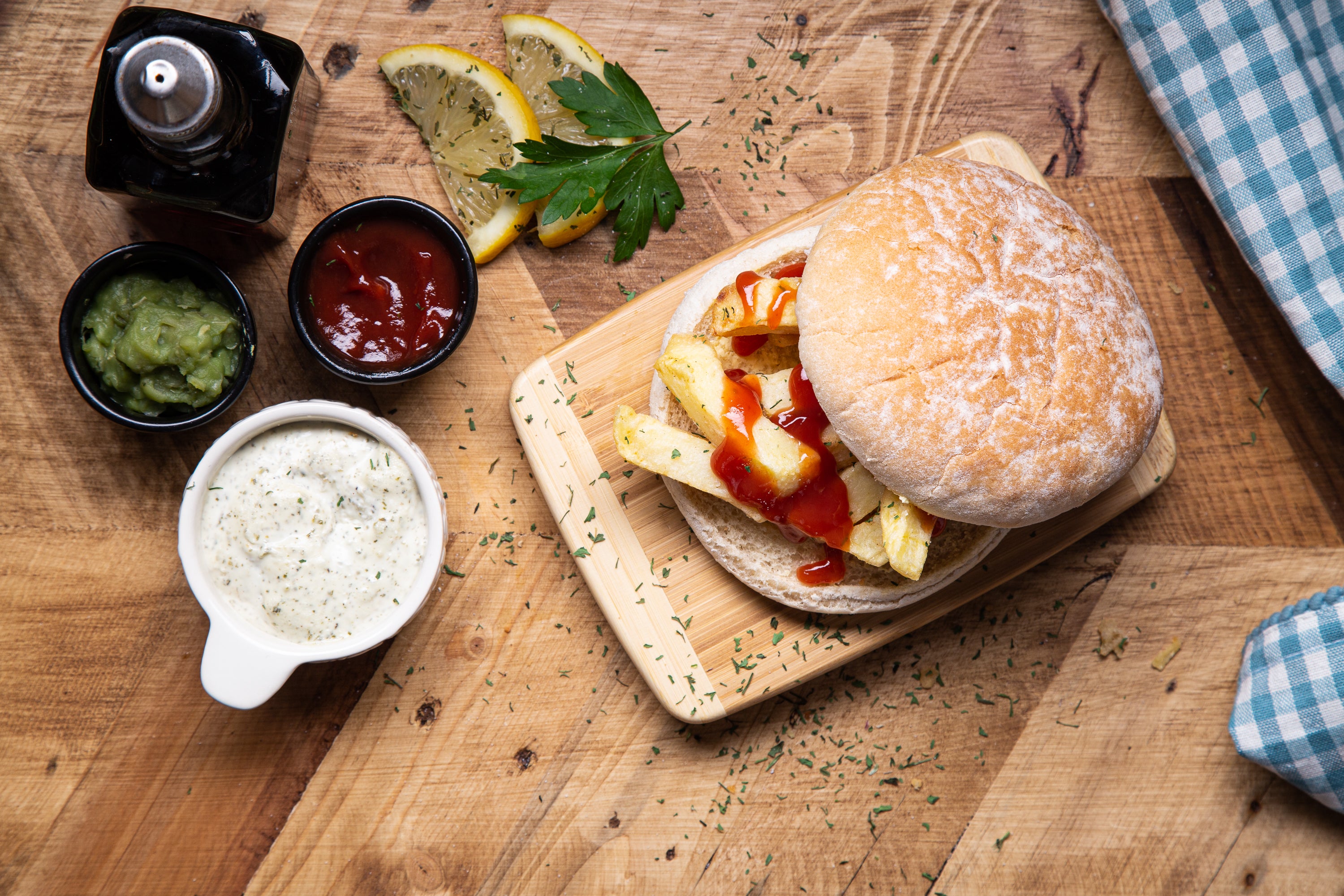 Vegan Chip Butty