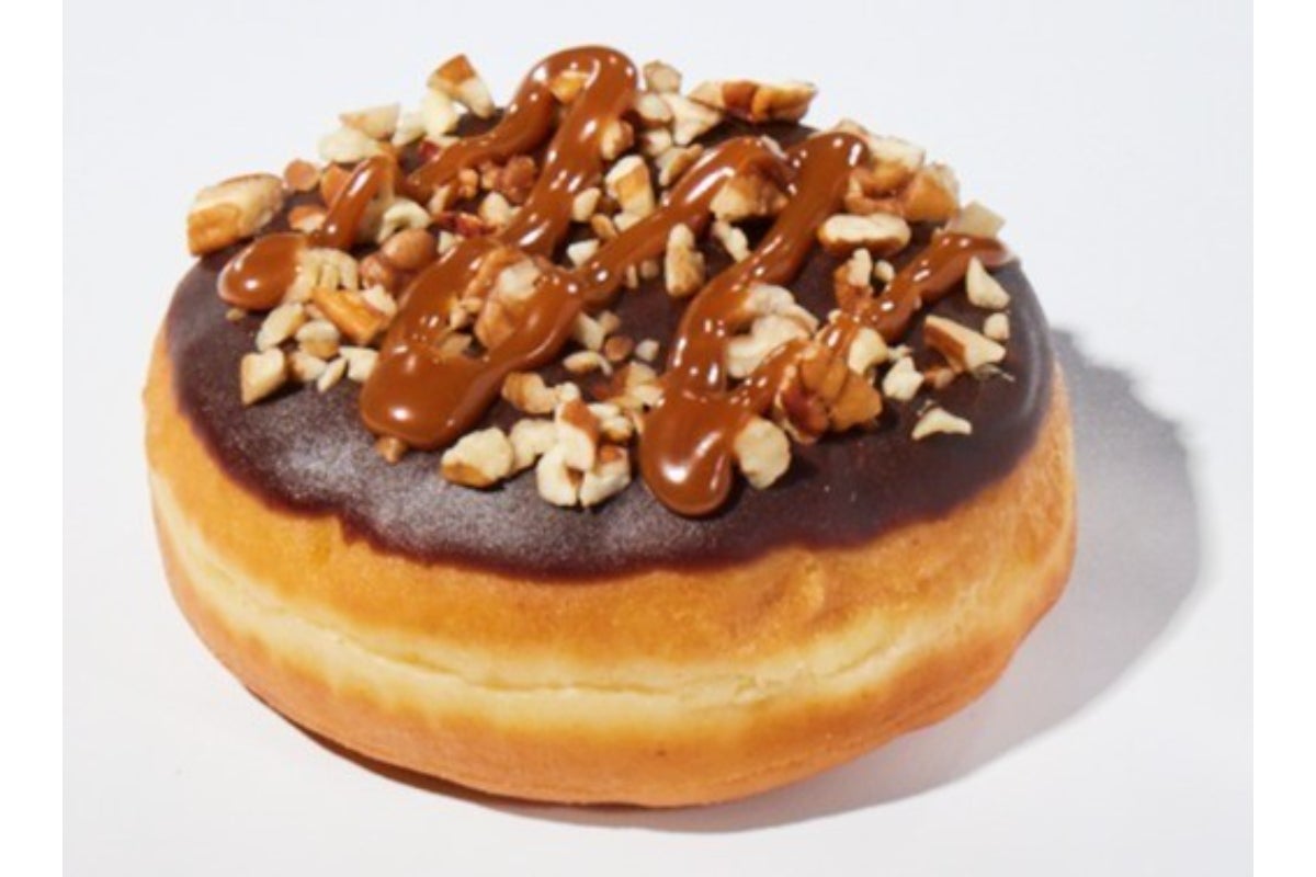 Chocolate Caramel Pecan Donut