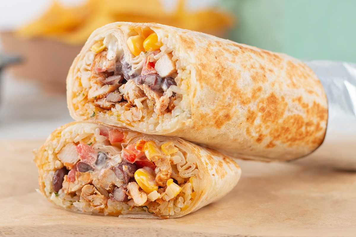 Mercado Chicken Burrito