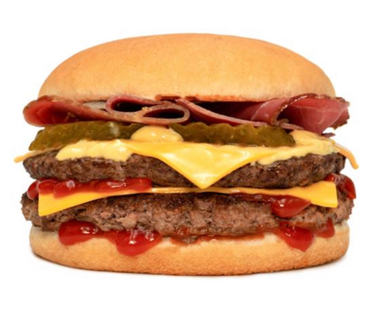 Menu Double CheeseBurger Bacon