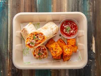 Chicken Marinara Wrap Meal