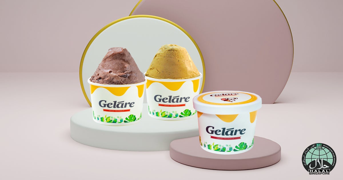 Geláre Ice Cream AMK Hub delivery from Ang Mo Kio/Bishan Order with