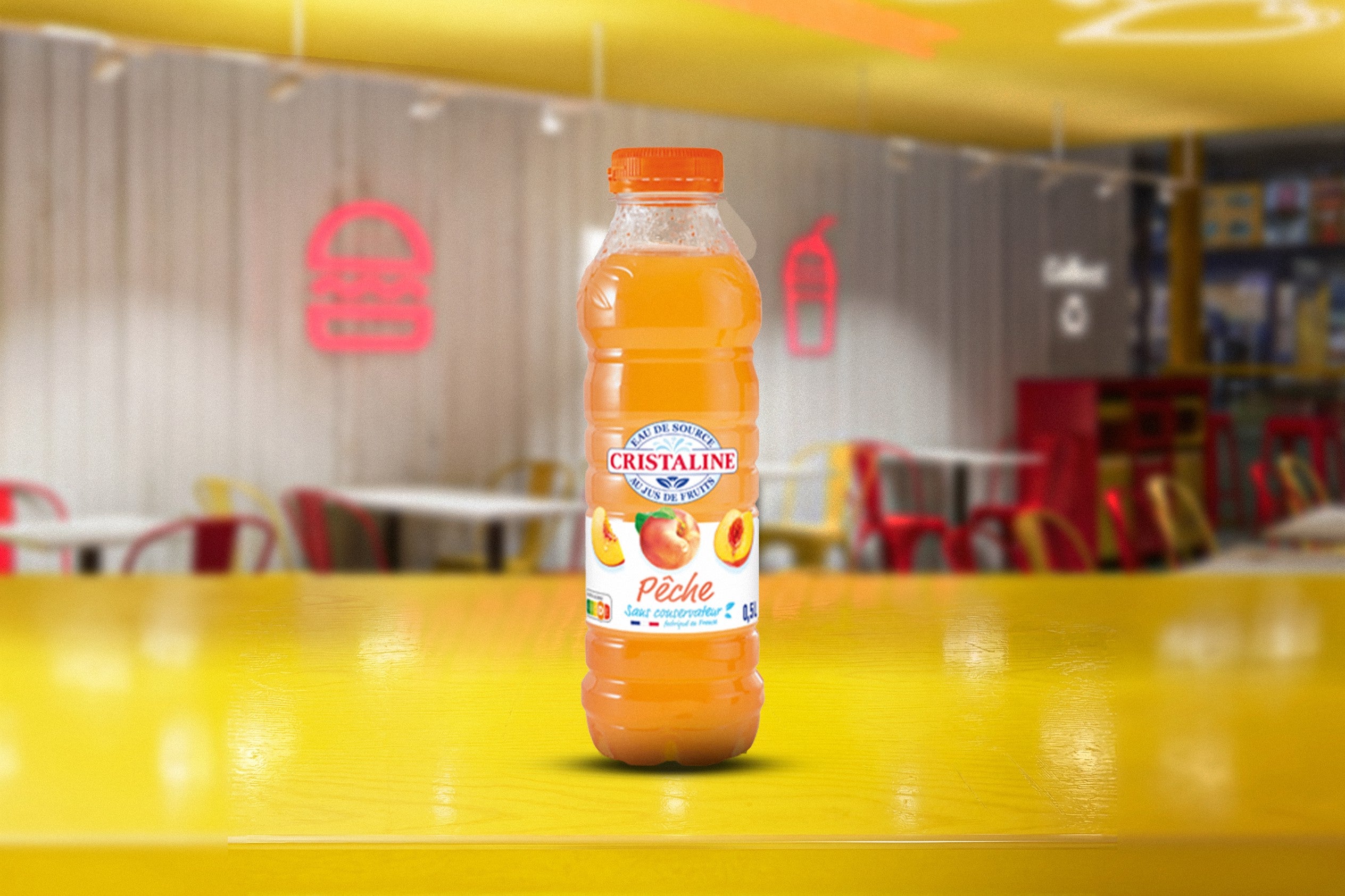 Cristaline Pêche 50cl