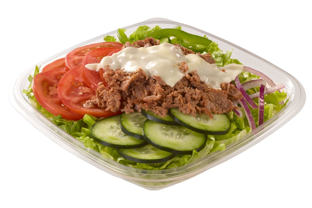 Steak Cheese Salad