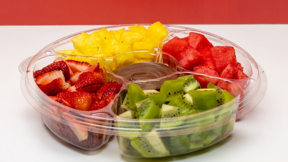 Fruit Plate 6 Persons With Nutella Sauce