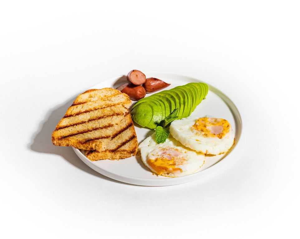 Egg Avocado Platter