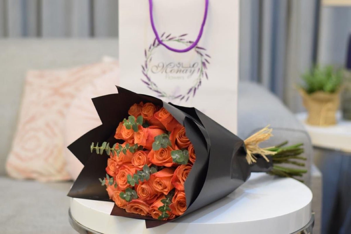Orange Flowers Bouquet