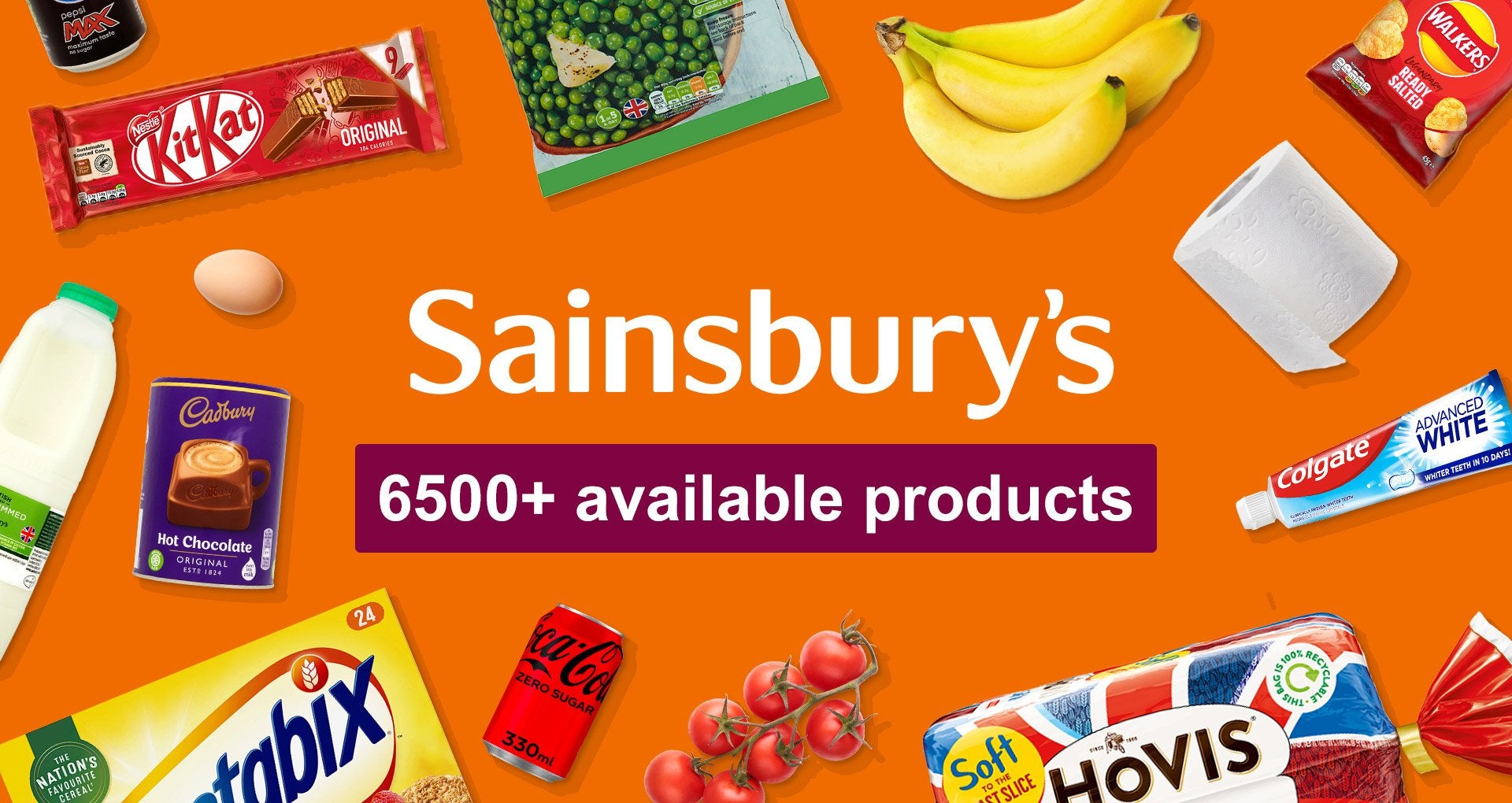 Sainsbury's Woolwich delivery from Woolwich Order with Deliveroo