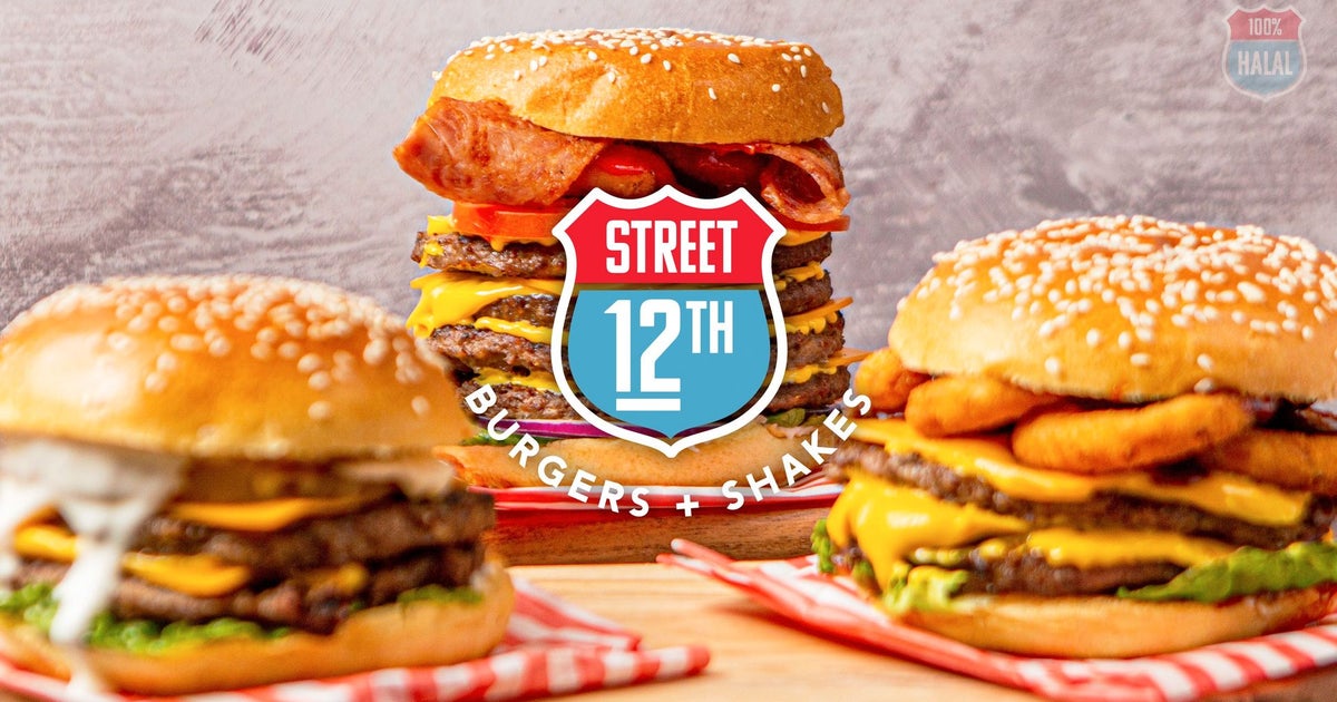 12th Street Burgers & Shakes delivery from Milton Keynes - Order with