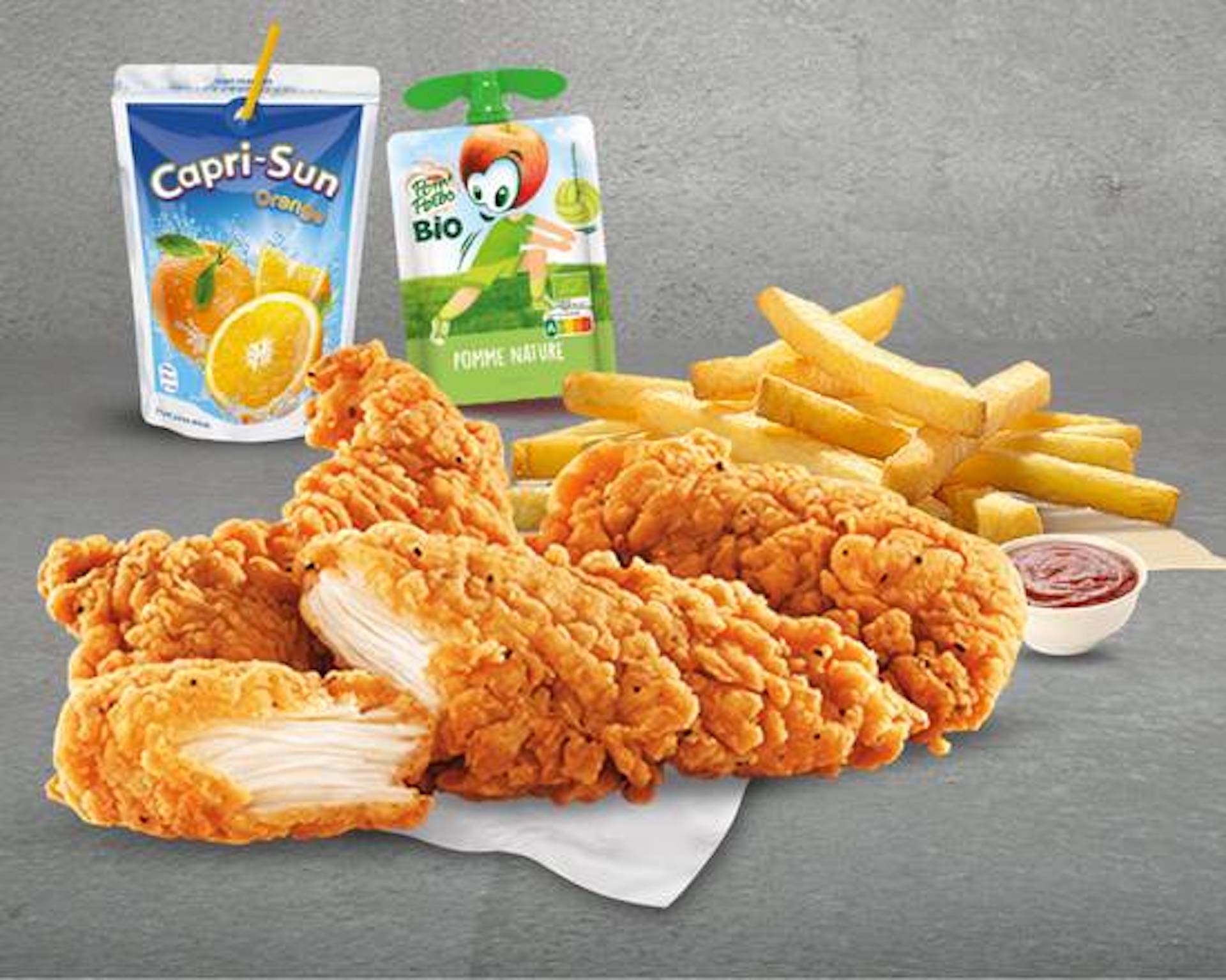 Menu Kids Tenders ❤️