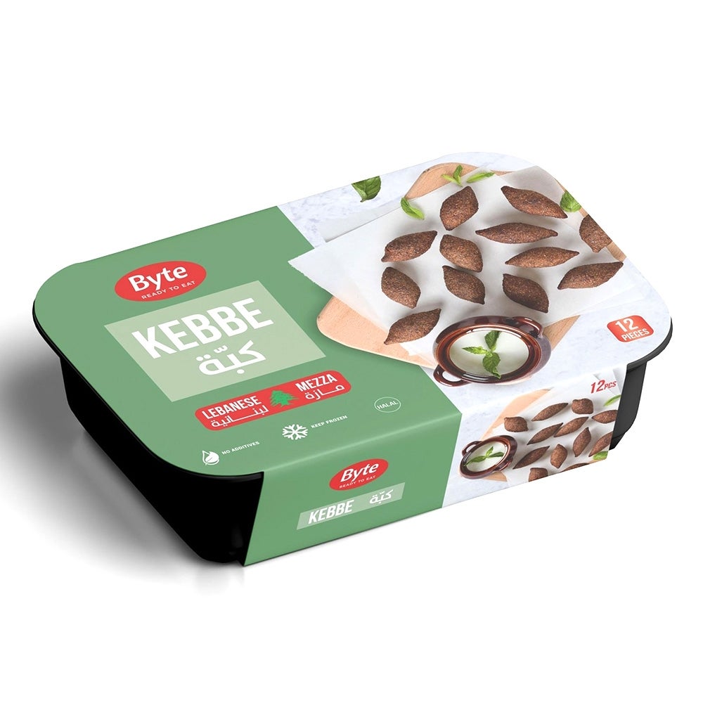 Byte Frozen Lebanese Kebbe 12 Pcs