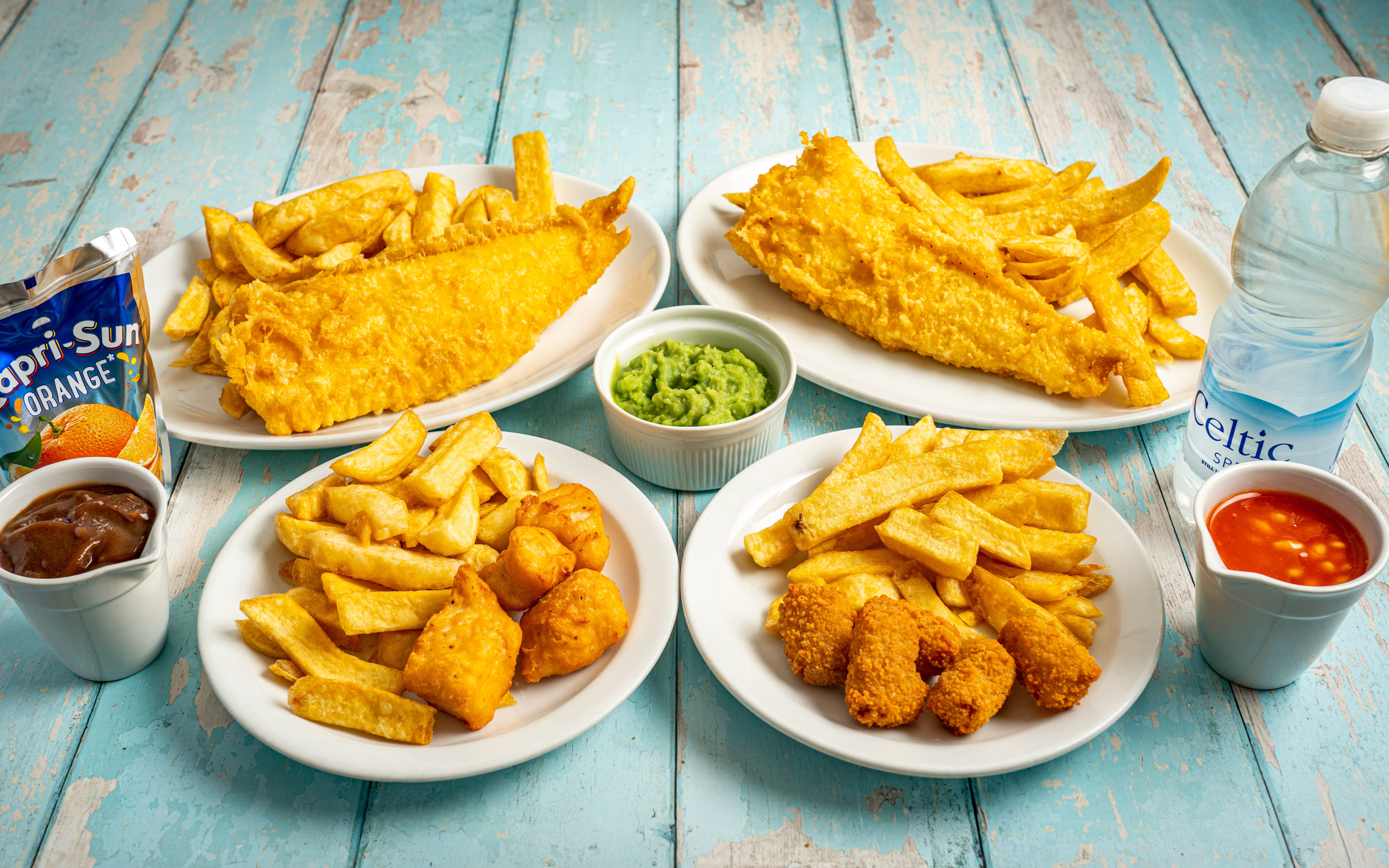 Deep Blue Fish & Chips delivery from Barming Order with Deliveroo