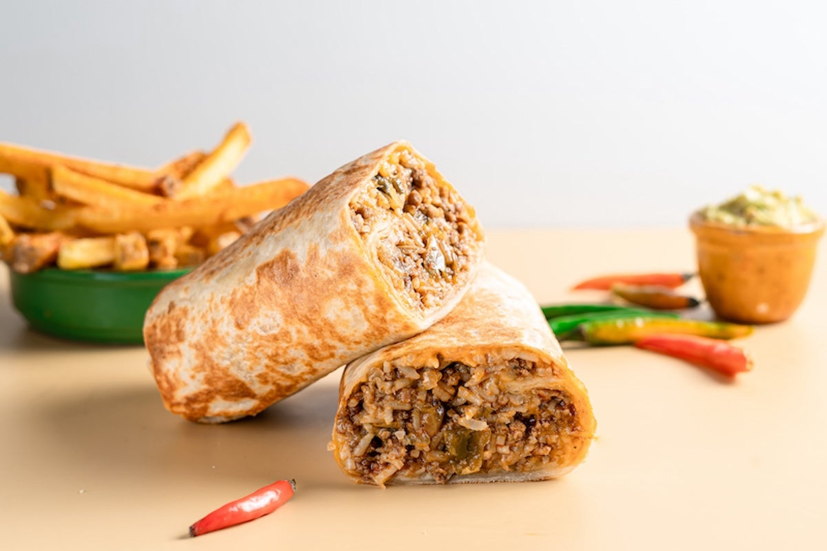 🔥🔥🔥Menu Burritos bœuf +frites maison + boisson🍟🥤