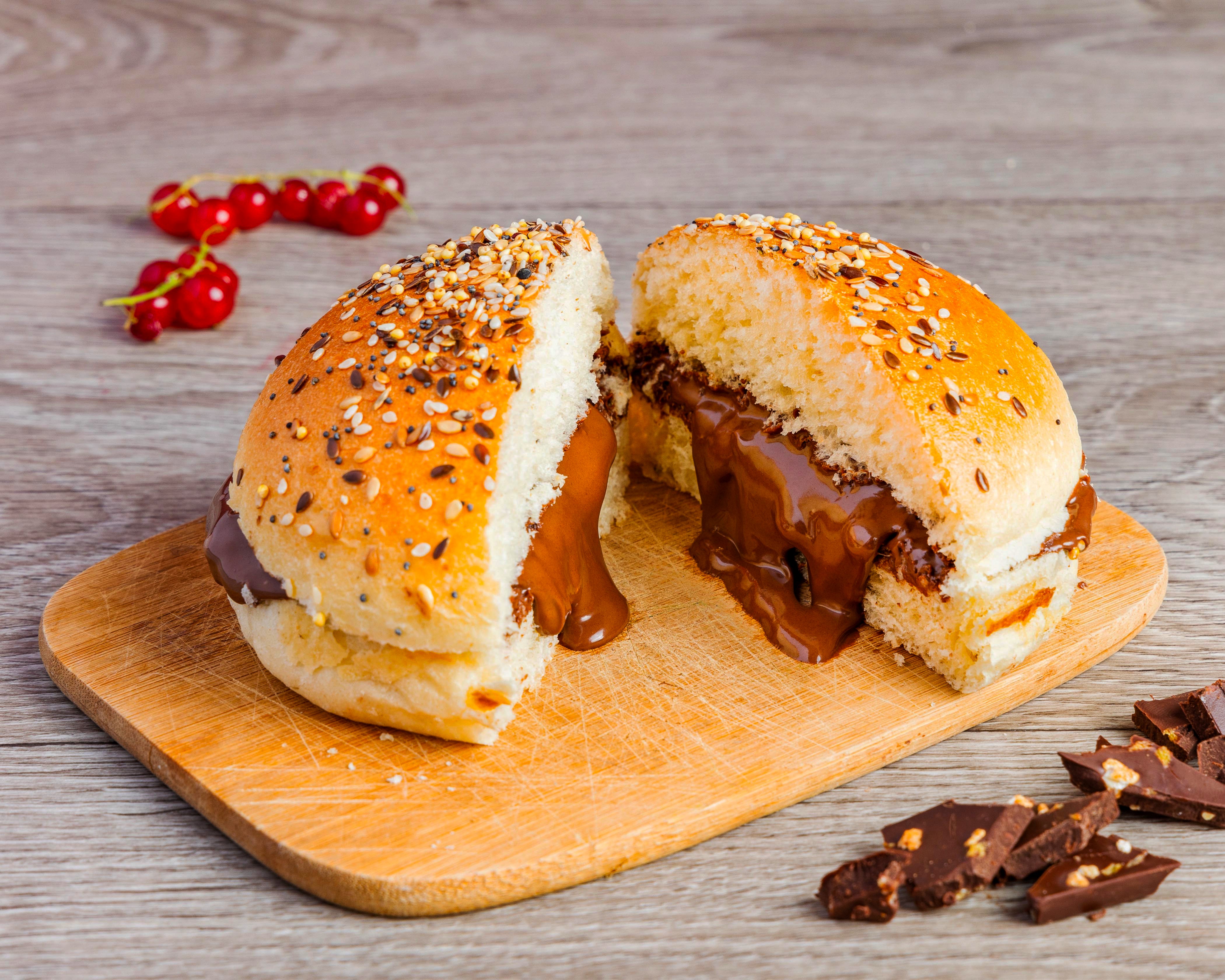 🍔🍫 Burger au nutella