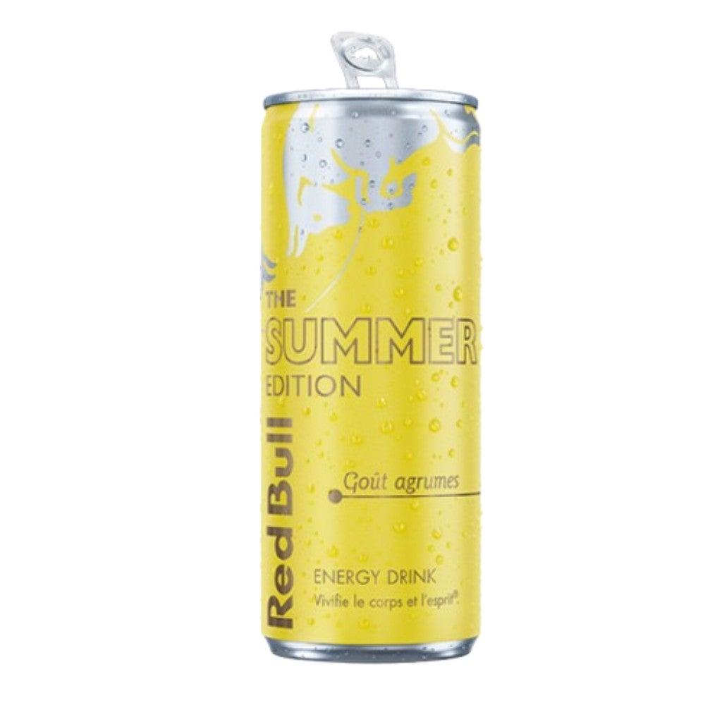 Red Bull Summer Edition – goût agrumes