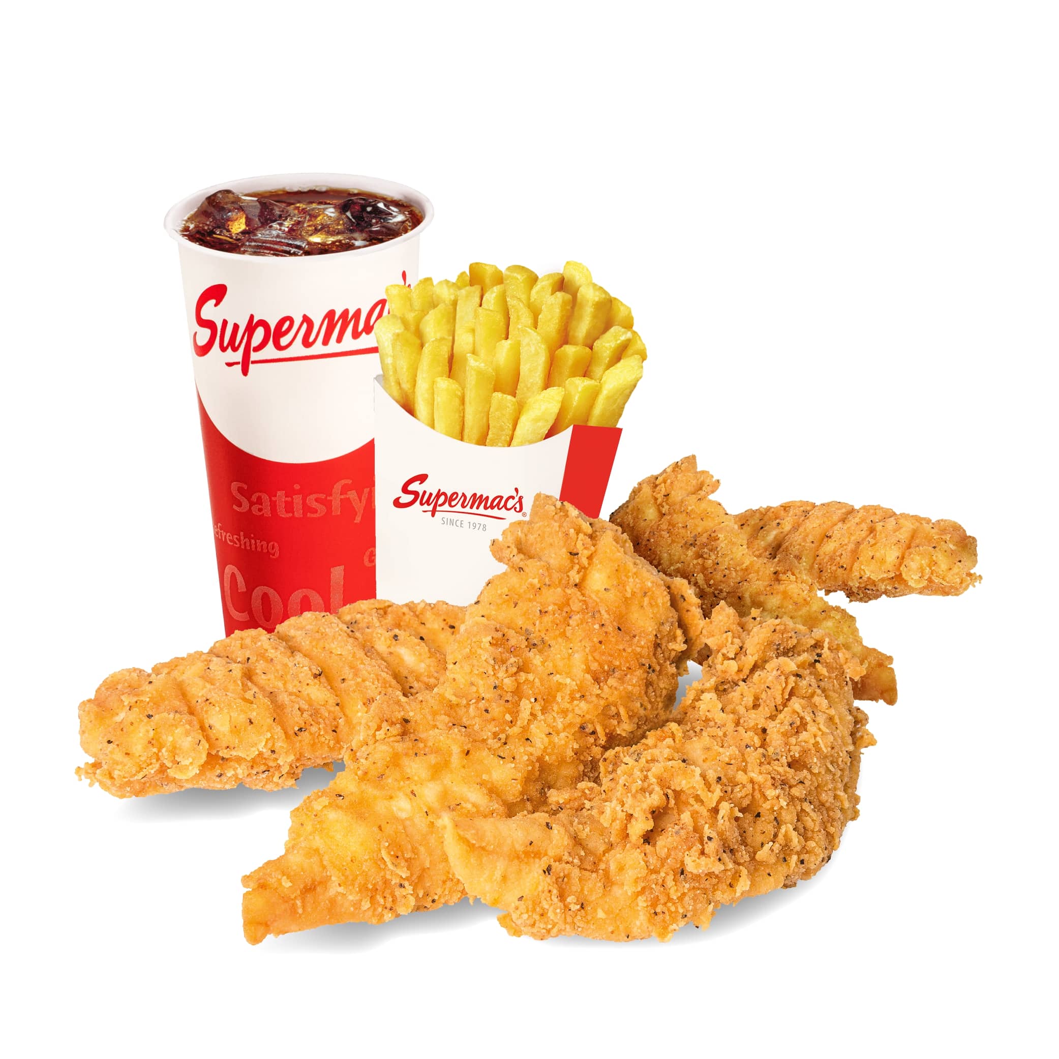 5 Chicken Tenders  Large Meal