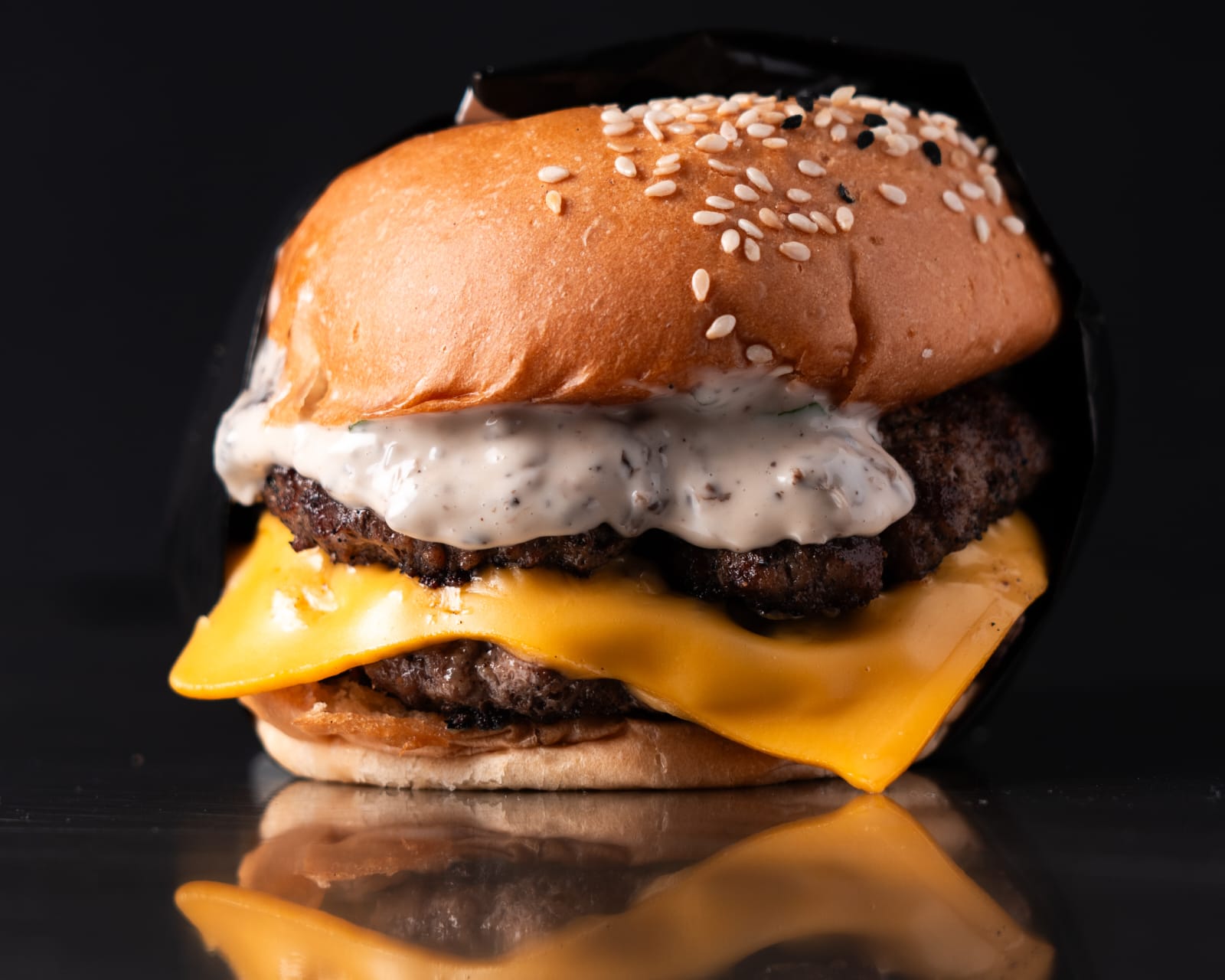 Double Truffle Burger