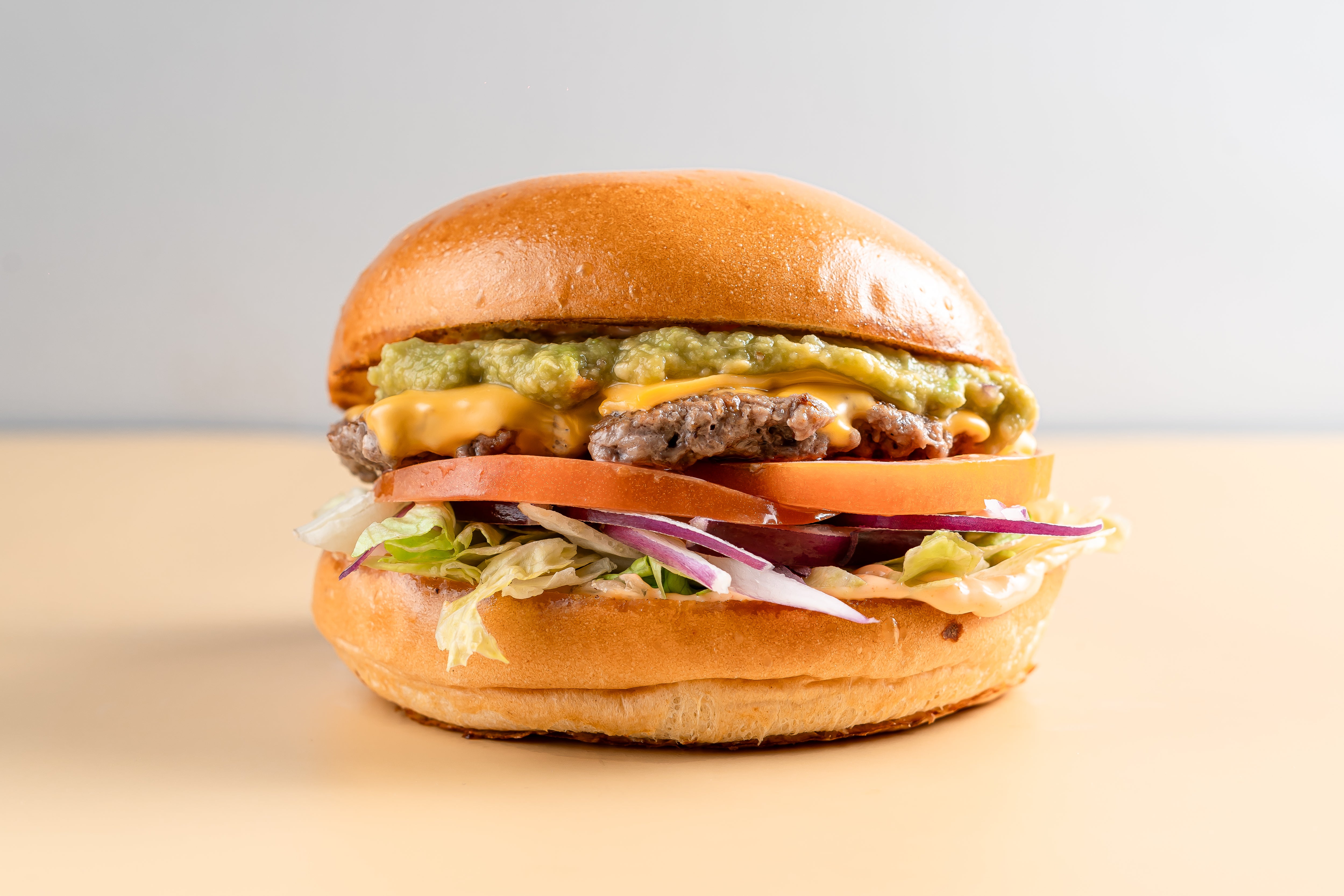 Menu Burger - Los Guacamole 🥑🍔+Frites Maison🍟+Boisson🥤🔥