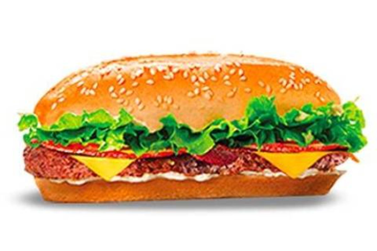 🍔Long bacon burger🍔