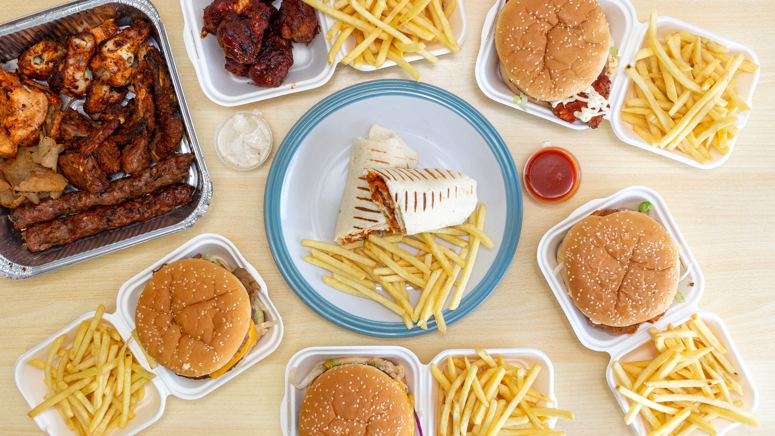 Go Grill delivery from NewcastleunderLyme Order with Deliveroo