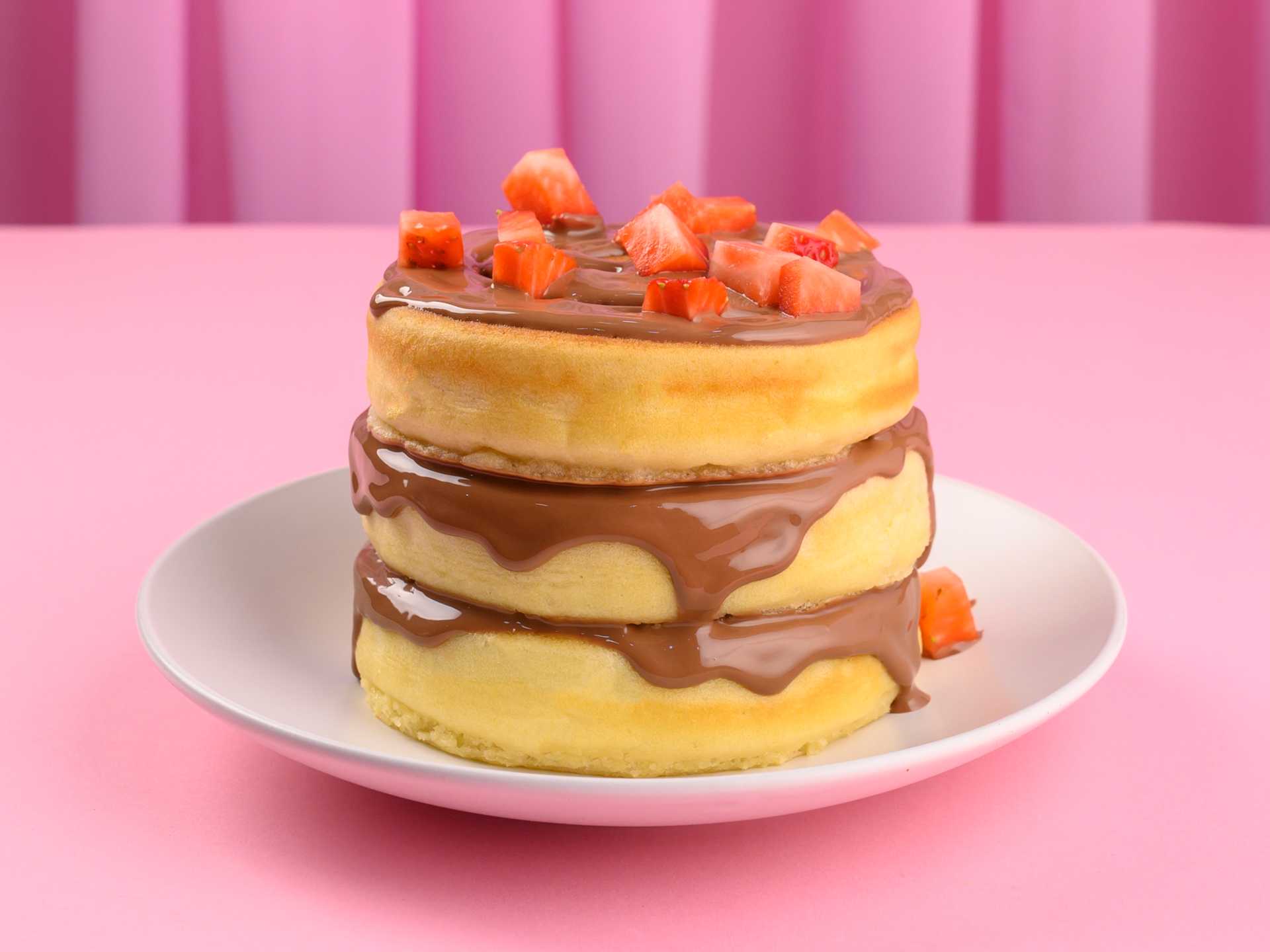 Belgian choco Pancakes