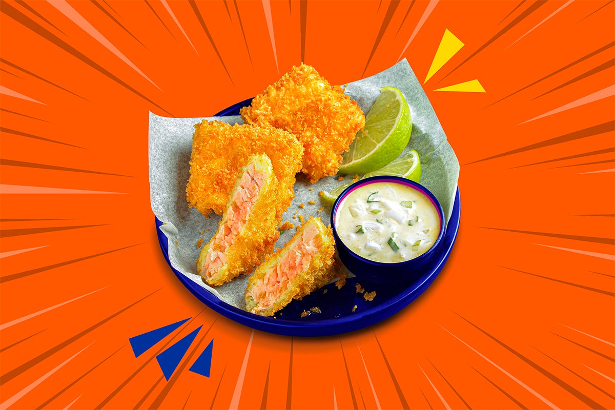Saumon crispy