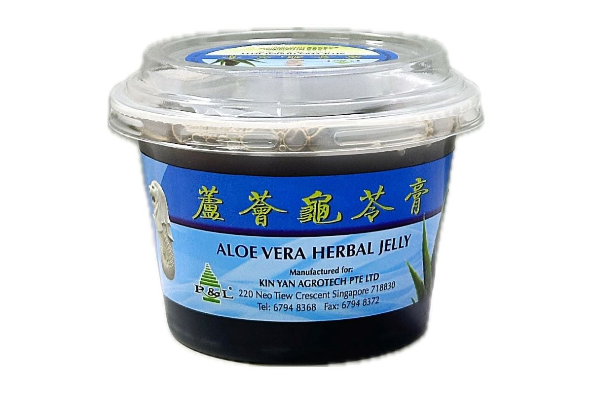 福華特级芦荟龟苓膏| Aloe Vera Herbal Jelly (200g)