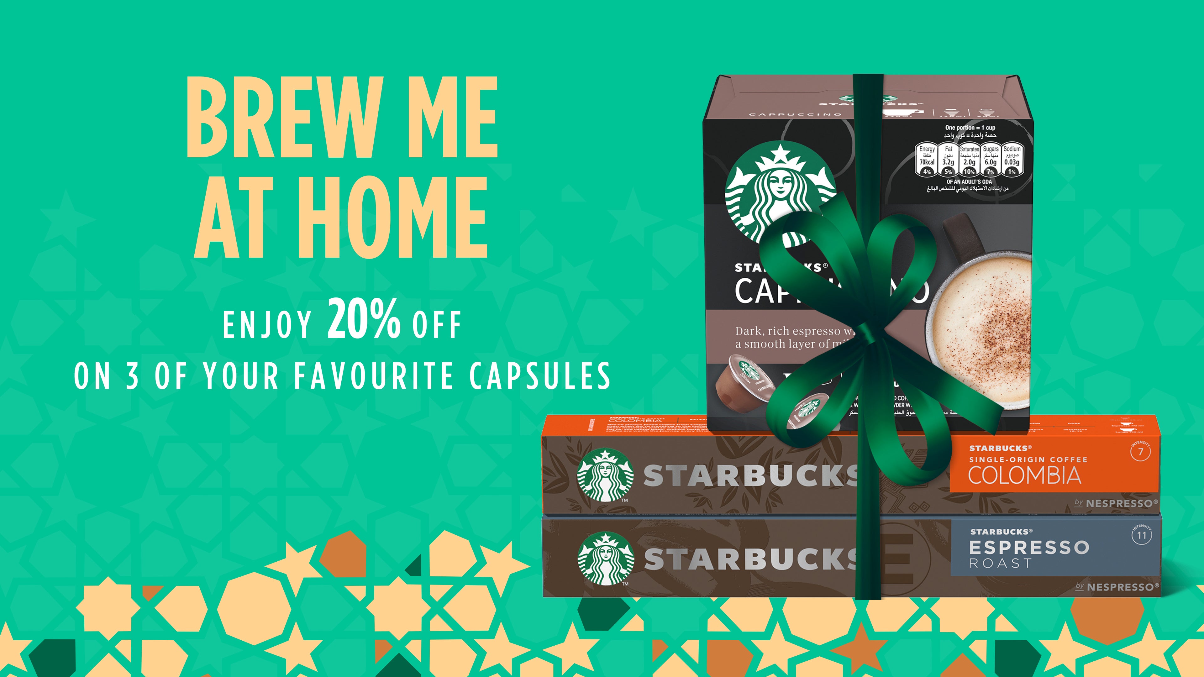 Starbucks delivery from Order with Deliveroo