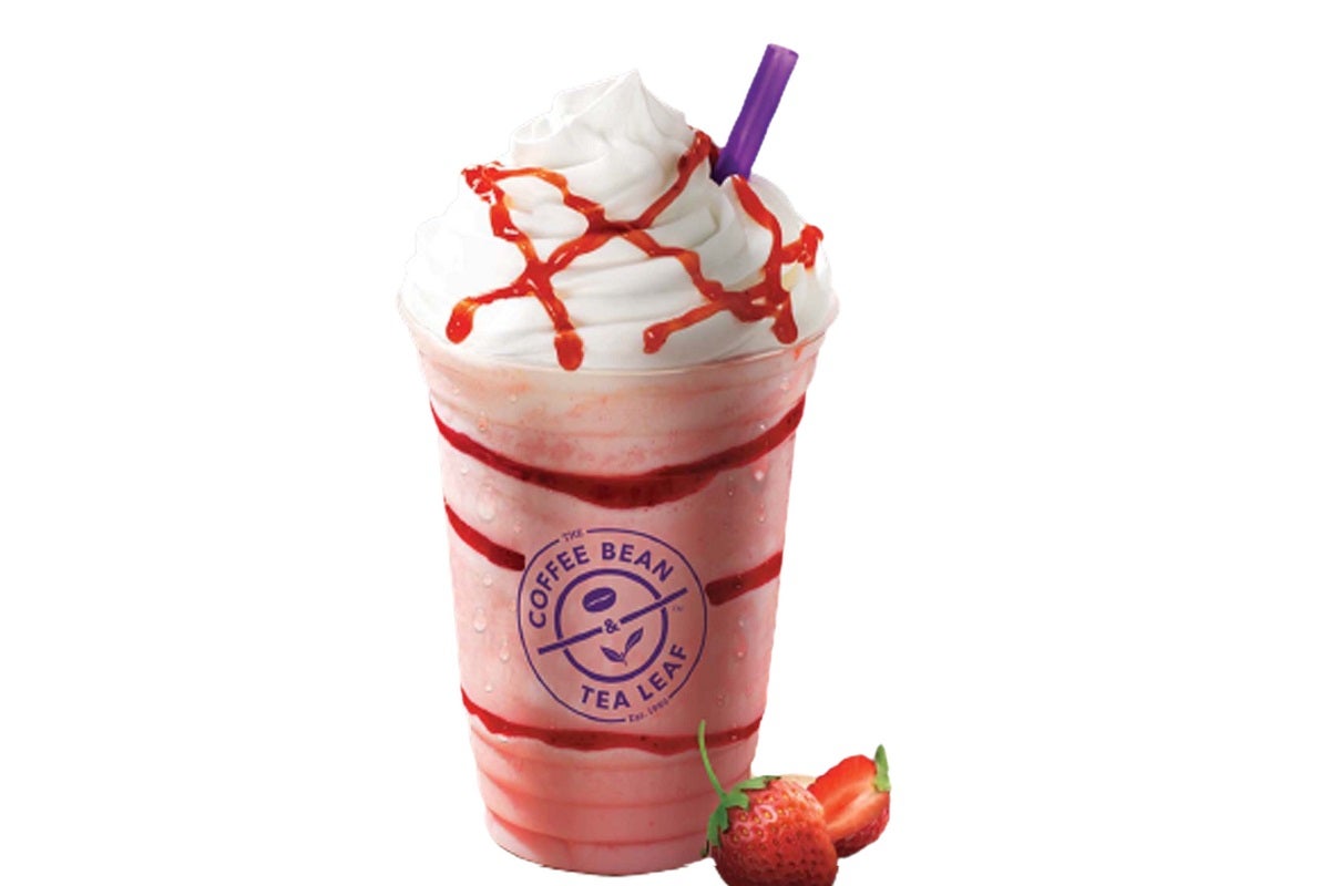 Strawberries and Cream Ice Blended