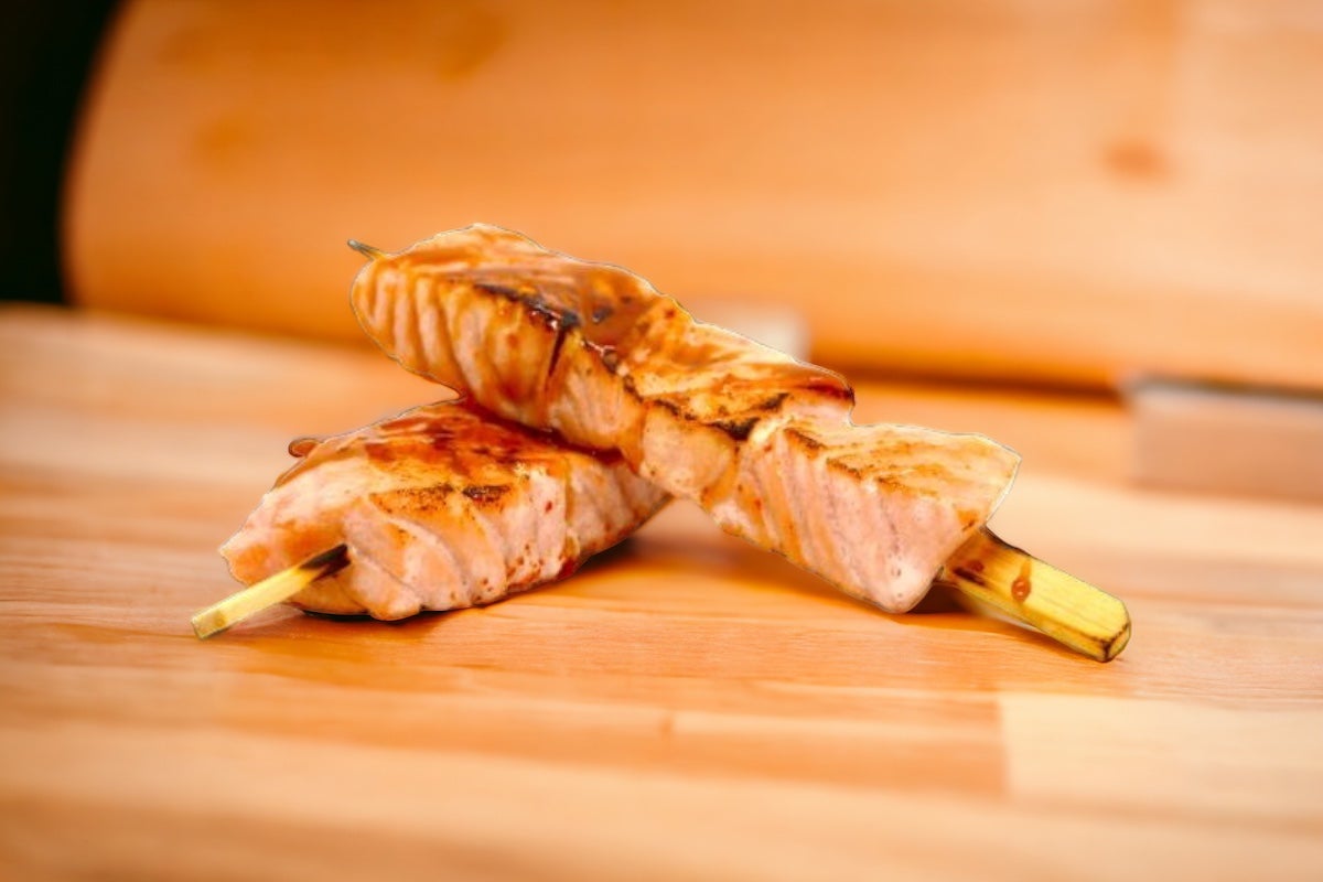 Yakitori Brochette de Saumon 2 pcs