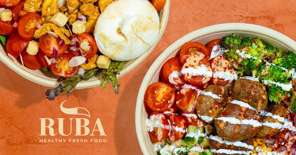 Ruba Healthy & Fresh Food - Brouckère delivery from Bruxelles Centre ...