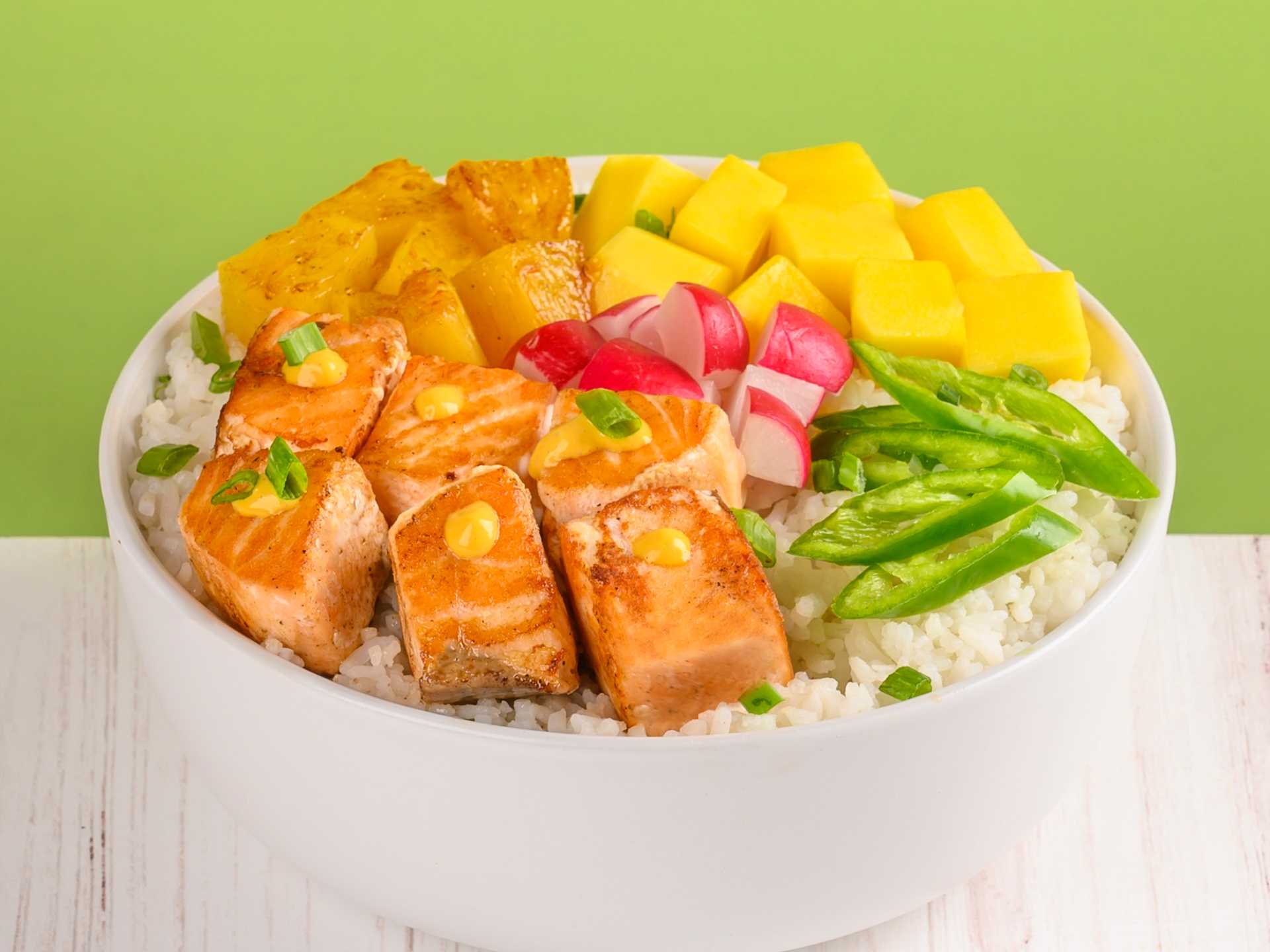 Salmon Rice Bowl