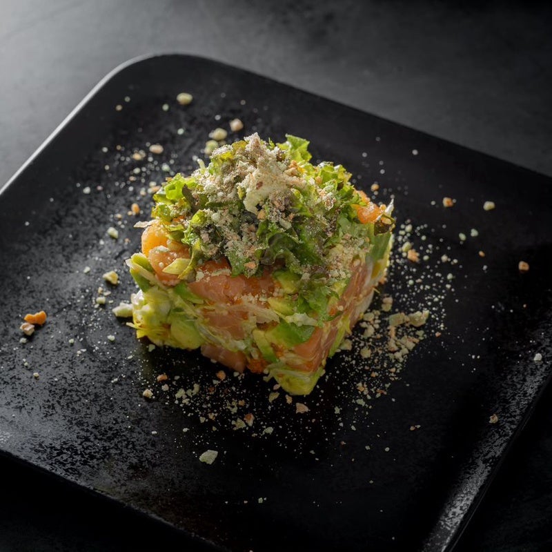 Salmon Square Salad