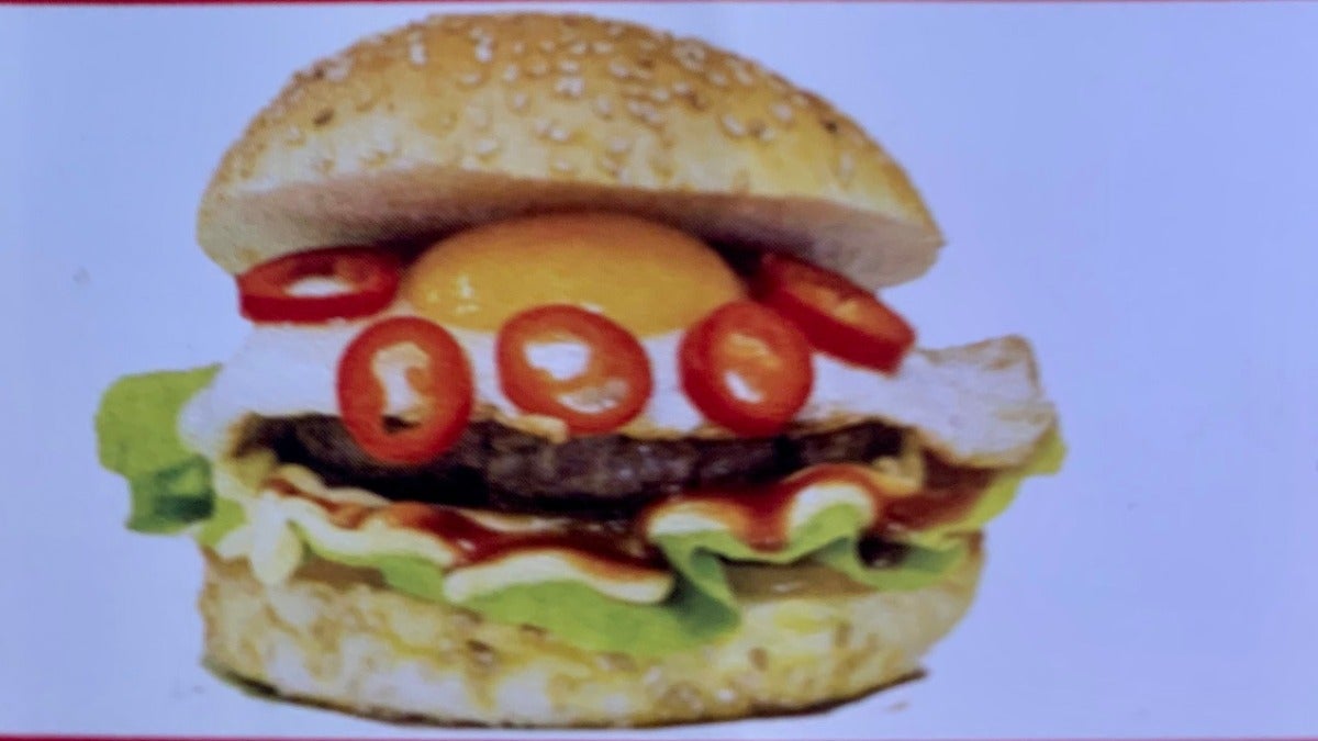 Hamburger tex mex - panino