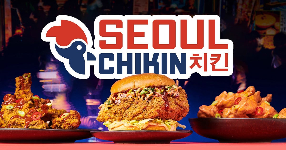 Sriracha Chicken Burger Set In South Korea No Brand Burger