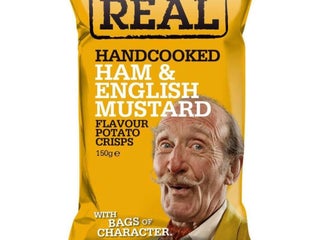 Real Ham & English Mustard Crisps