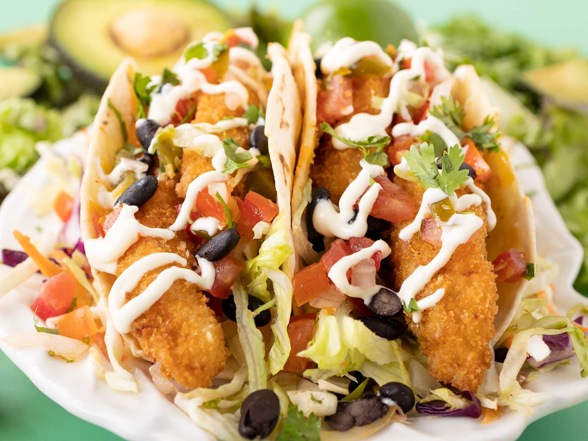 Crunchy Chicken Tacos