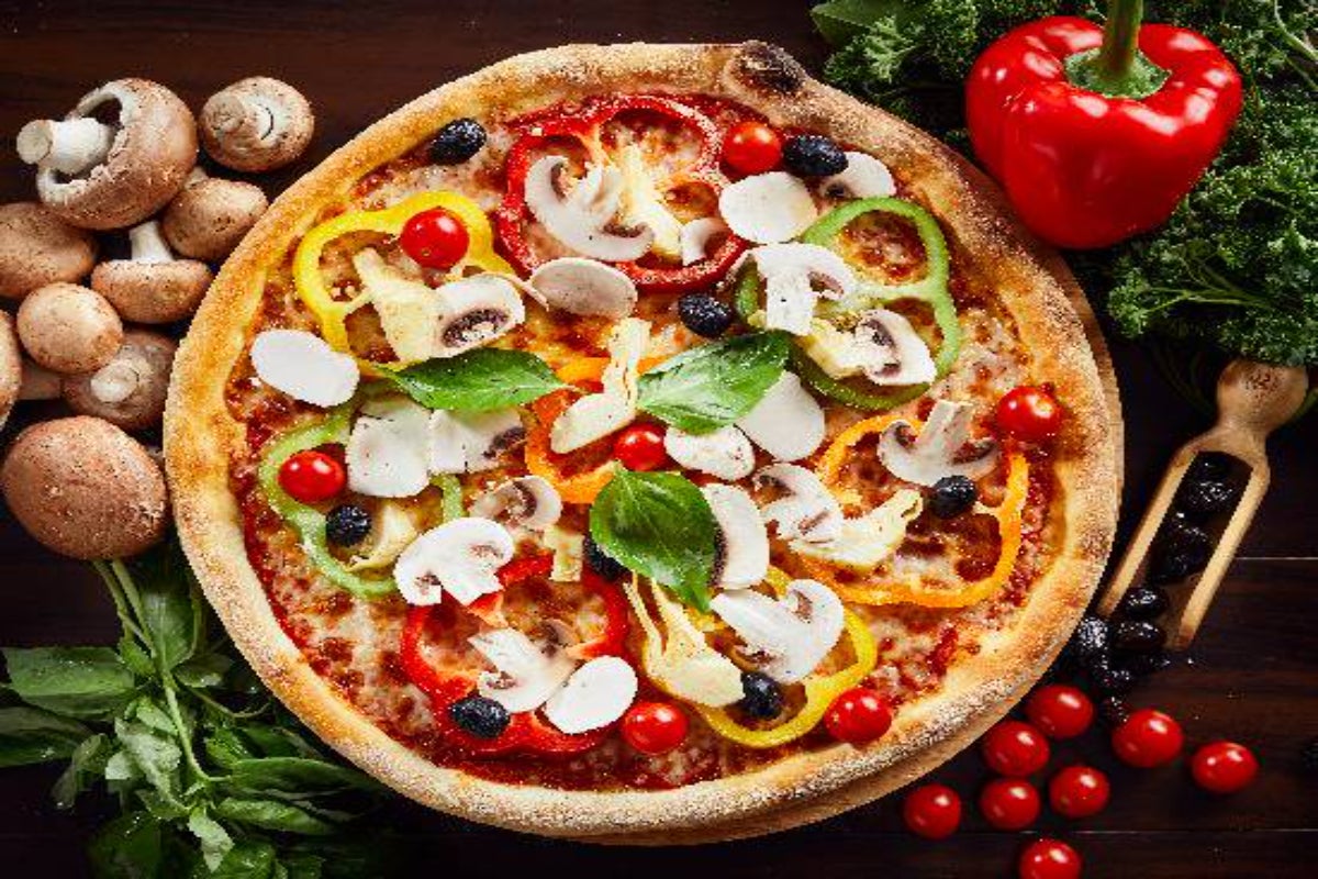 🍕🌶️🍄Pizza Végétarienne🍄🌶️🍕