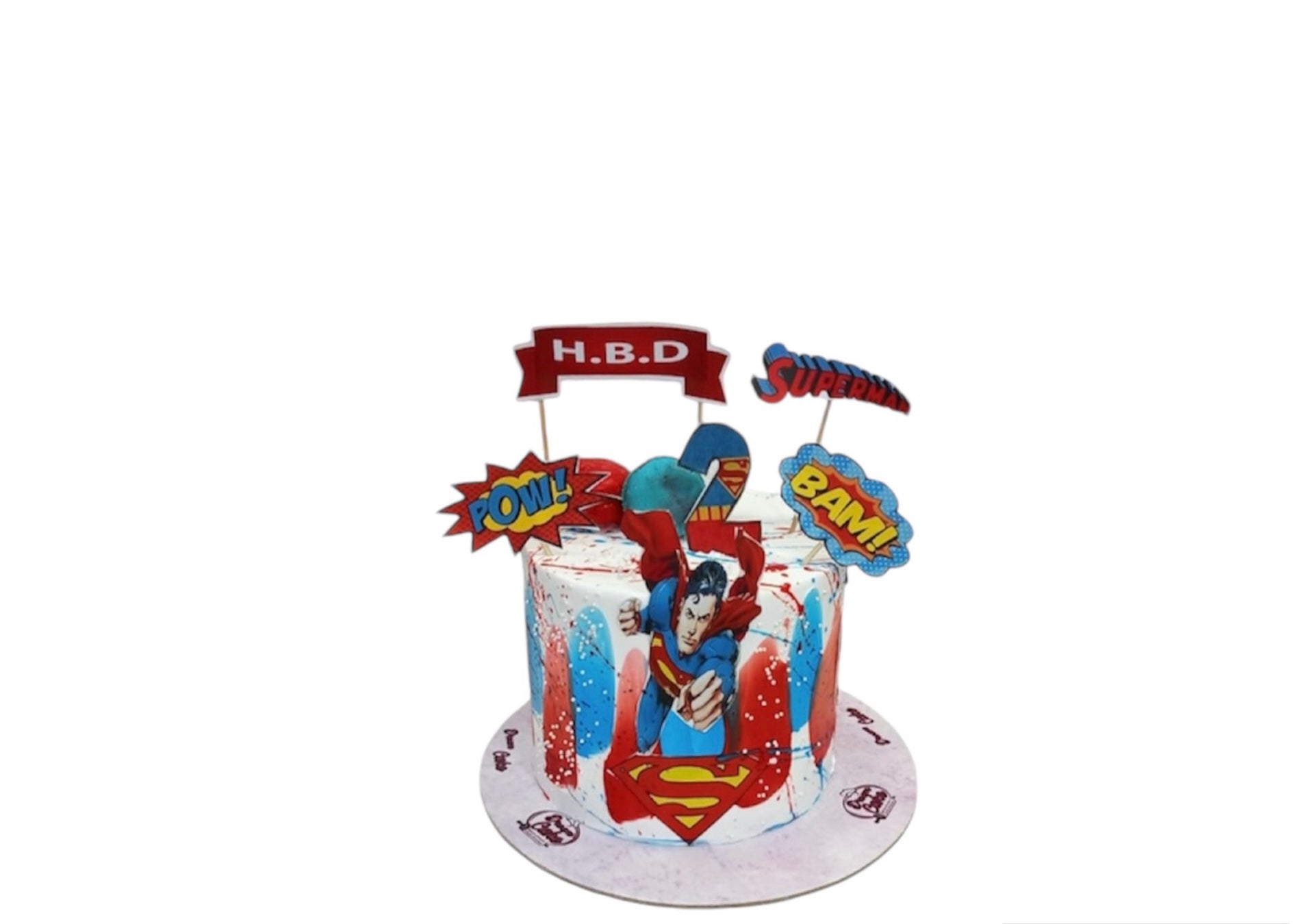 Superman cake 2