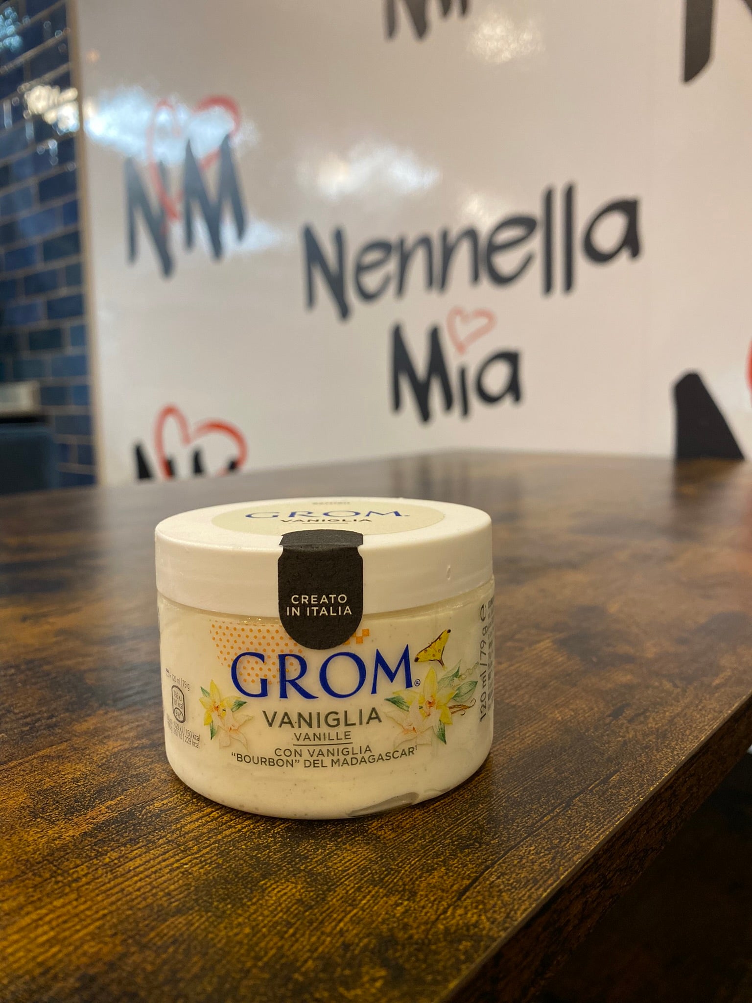 🍦Glace GROM Vanille 🌼👌