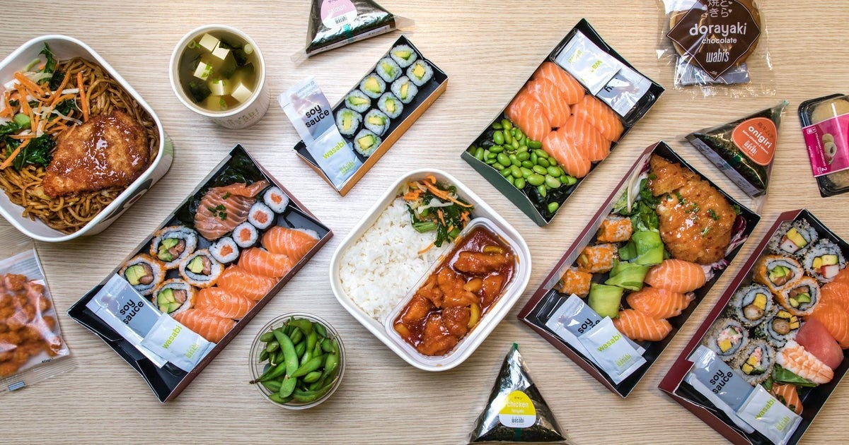 Wasabi delivery from Ealing Order with Deliveroo