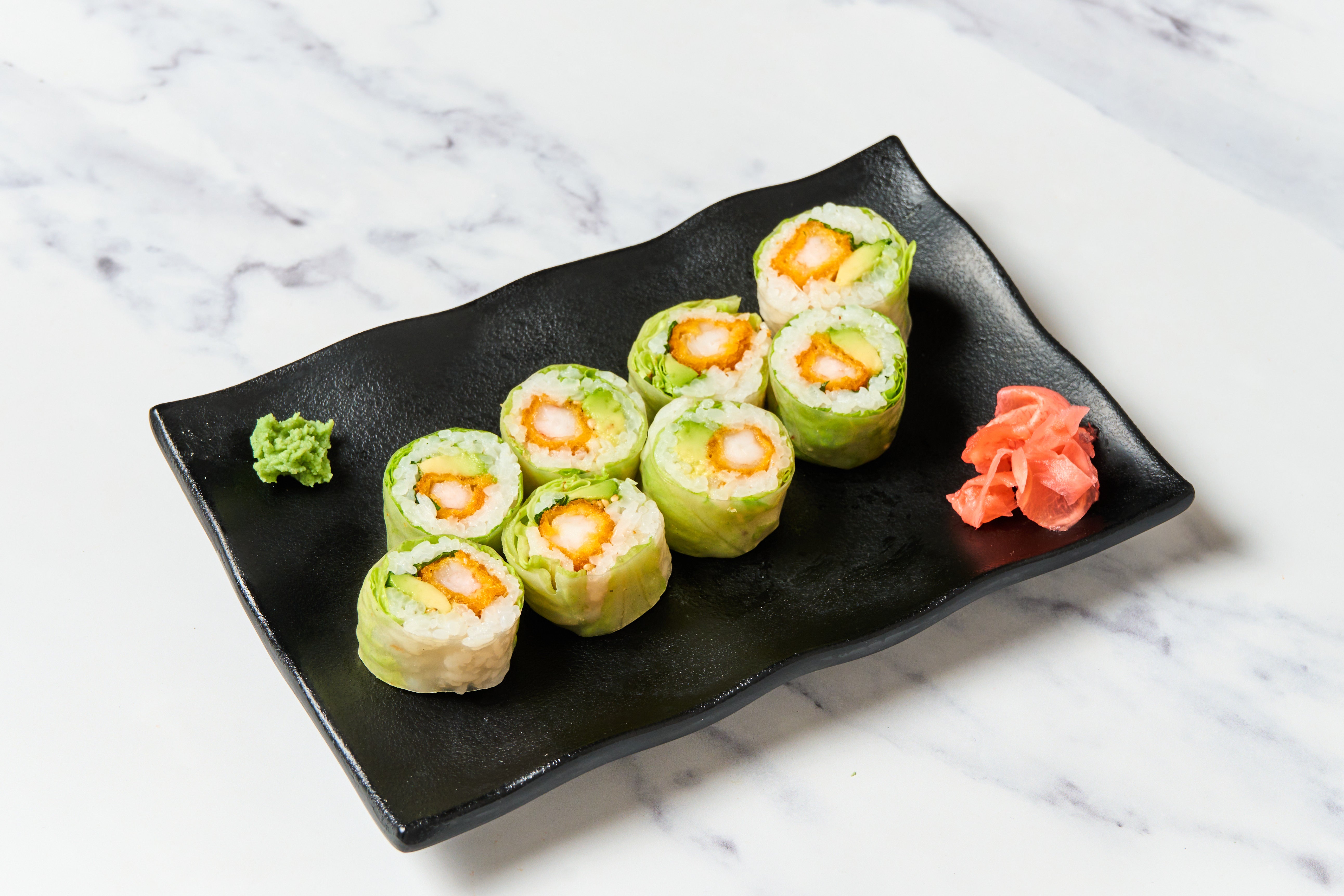 Spring  crevettes tempura
