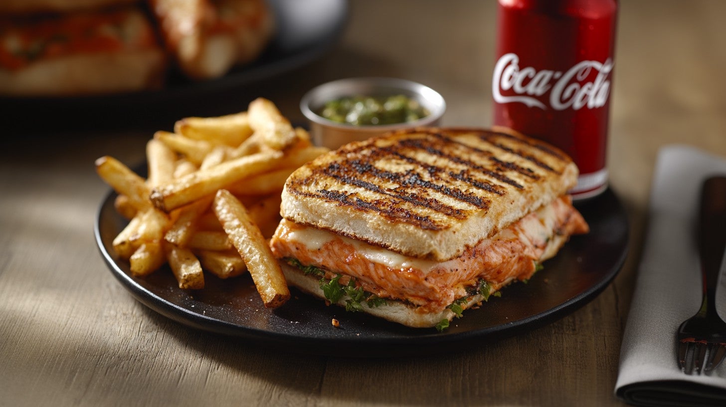 Menu panini saumon 🍅 🐟 🧀