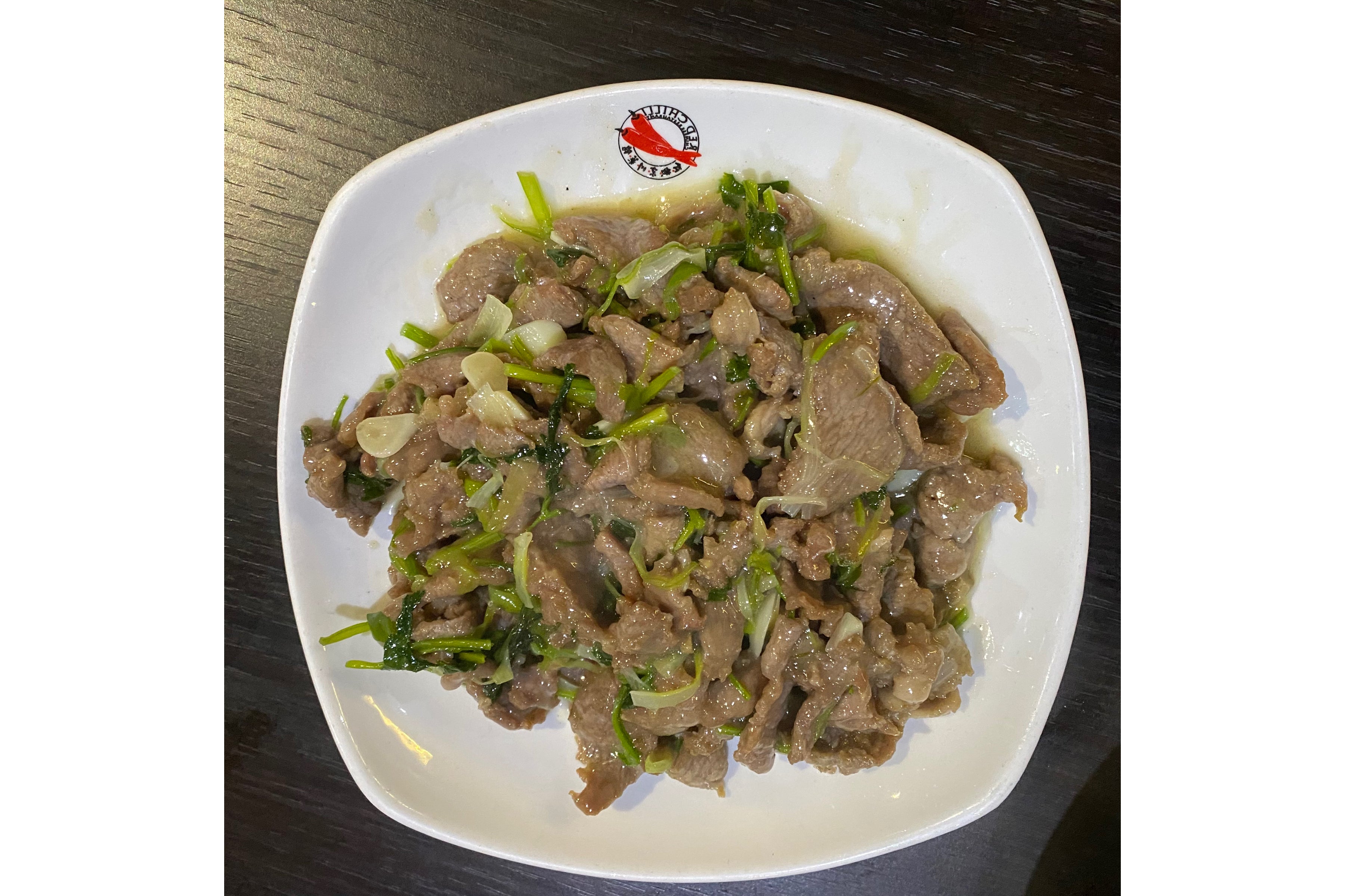 Hot Wok Sliced Mutton with Coriander (芫爆羊肉)